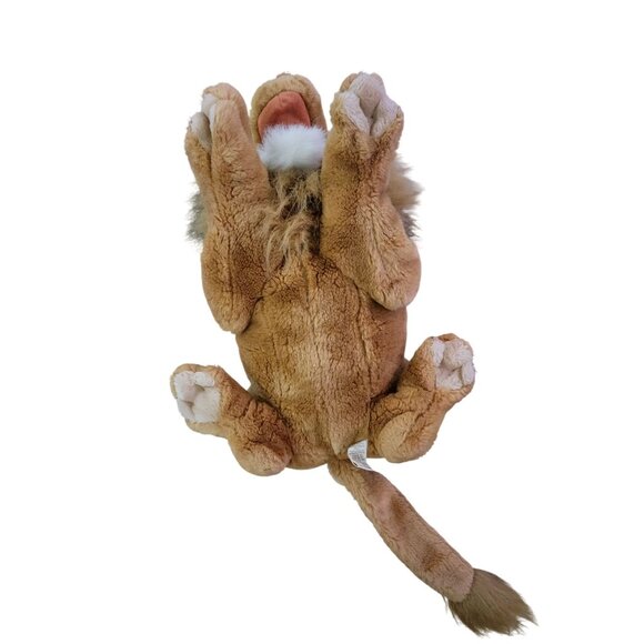 Vintage Folkmanis Folktails Lion Plush Full Body Puppet Stuffed Toy - Picture 6 of 8